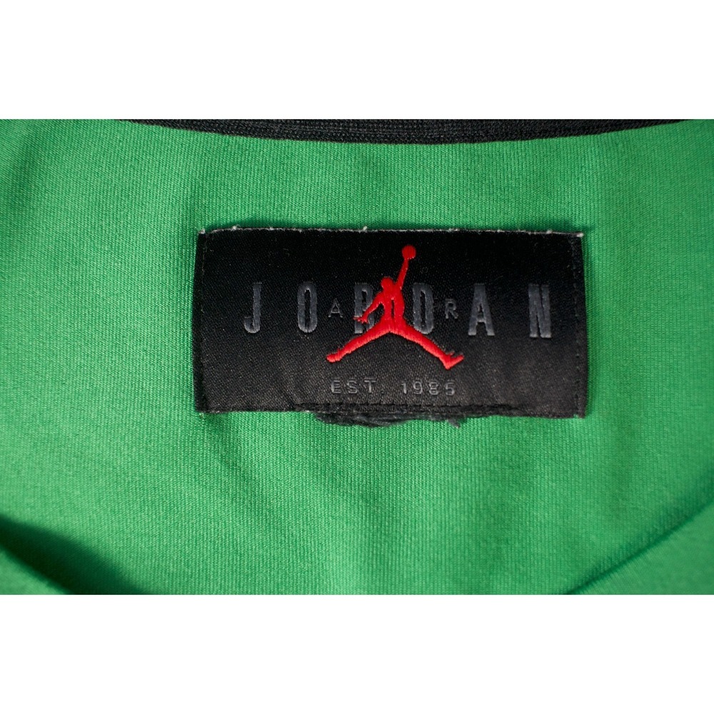 Nike Air Jordan Dri-FIT Shirt Mens 2XL Green Long Sleeve Athletic DQ7901-388 - Picture 3 of 4